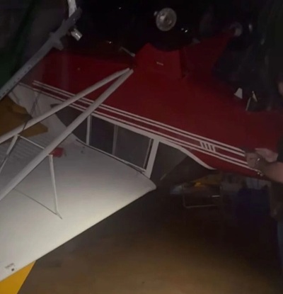 Tempestade com ventos acima de 100 km/h destr&oacute;i aeroporto e deixa um morto no Paran&aacute;