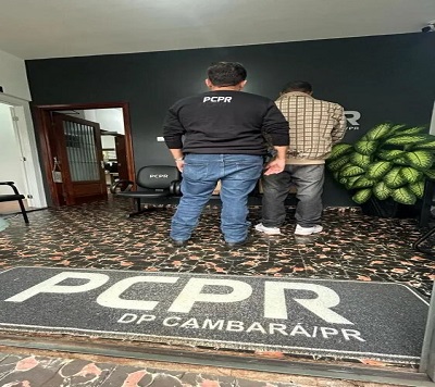Pol&iacute;cia Civil prende homem acusado de tentativa de feminic&iacute;dio em Cambar&aacute;
