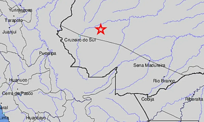 Com 6,6 graus Richter, Regi&atilde;o Norte registra o maior tremor de terra da hist&oacute;ria do Brasil