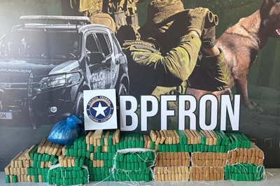PMPR apreende 950 quilos de maconha no fim de semana, com preju&iacute;zo milion&aacute;rio ao tr&aacute;fico