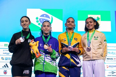 Paran&aacute; conquista 34 medalhas no primeiro bloco dos Jogos da Juventude em Foz do Igua&ccedil;u