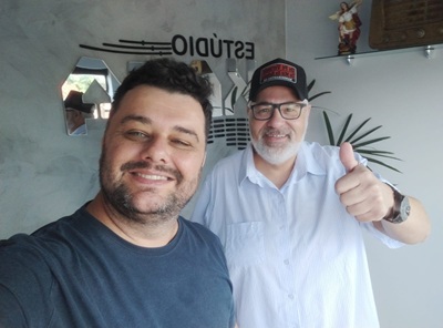 Tivemos a participa&ccedil;&atilde;o do Andre Gordo falando dos P&eacute; Vermeio