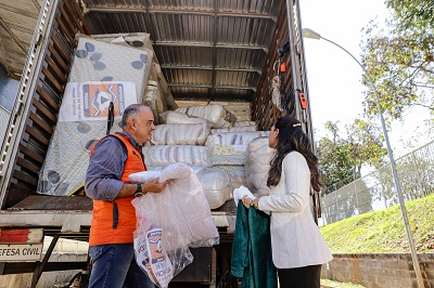 Paran&aacute; envia mais de 190 toneladas de donativos ao Rio Grande do Sul