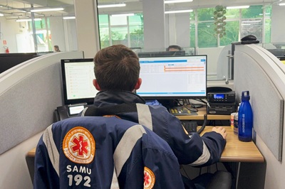 Samu Paran&aacute; ultrapassa 1,2 milh&atilde;o de liga&ccedil;&otilde;es em 2025 e refor&ccedil;a atendimento de urg&ecirc;ncia