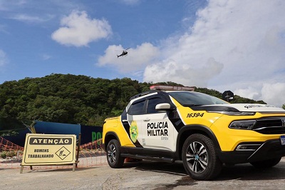 Com abordagens, for&ccedil;as policiais promovem primeira a&ccedil;&atilde;o do Ver&atilde;o Maior Paran&aacute;