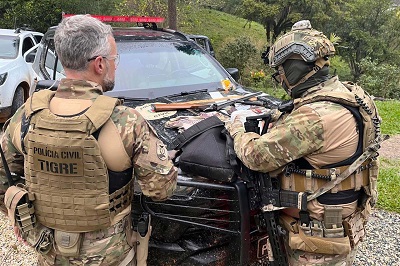 PCPR prende 23 pessoas de grupo investigado por ca&ccedil;a ilegal e tr&aacute;fico de armas