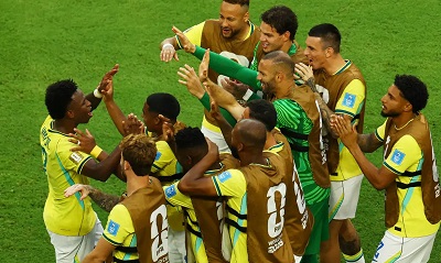 Vini Jr. brilha e Brasil se classifica em 1&ordm; com 3x0 sobre a Esc&oacute;cia