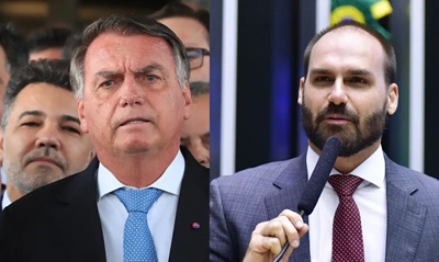 PF indicia Bolsonaro e Eduardo em inqu&eacute;rito sobre san&ccedil;&otilde;es dos EUA