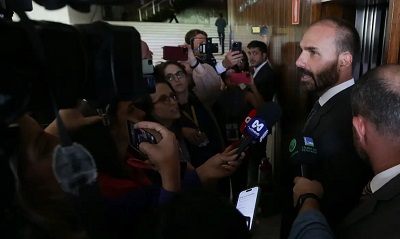 STF condena Eduardo Bolsonaro a inelegibilidade e a 4 anos de pris&atilde;o