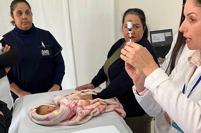  Sa&uacute;de capacita profissionais para aplicar vacina BCG em beb&ecirc;s j&aacute; na maternidade