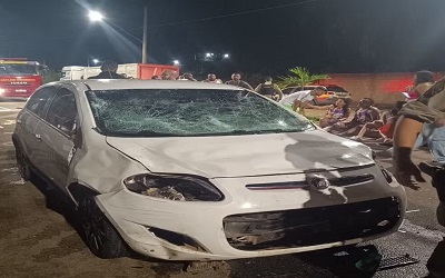 Confus&atilde;o que causou atropelamento durante festa de carnaval
