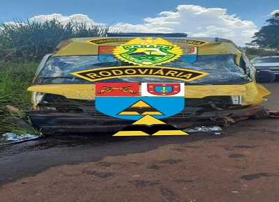 Capotamento na PR-855 deixa um ferido em Bandeirantes