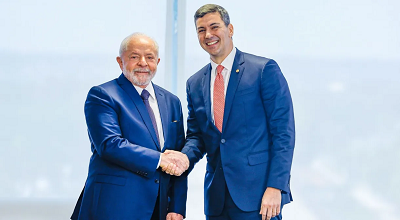 Lula recebe presidente do Paraguai e discute acordo de Itaipu