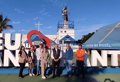 PREFEITURA E SANTU&Aacute;RIO ALINHAM ESTRUTURA PARA RECEBER MILHARES DE ROMEIROS NAS CELEBRA&Ccedil;&Otilde;ES DOS 14 ANOS DE S&Atilde;O MIGUEL ARCANJO